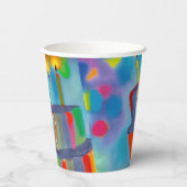 お誕生日ケーキ 紙コップ (裏面)