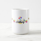 お誕生日デザイン記事-02 コーヒーマグカップ (中央)