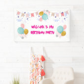 お誕生日バナー 横断幕 (インサイチュ)