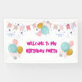 お誕生日バナー 横断幕 (横)