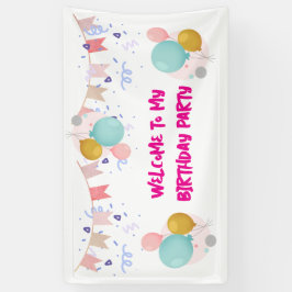 お誕生日バナー 横断幕