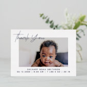 お誕生日パーソナライズされた発表カード 箔シーズンカード (立ち正面)