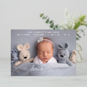 お誕生日パーソナライズされた発表カード 箔シーズンカード (立ち正面)