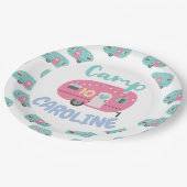 お誕生日パーティーガーリーを楽しみにしようか ペーパープレート (アングル)