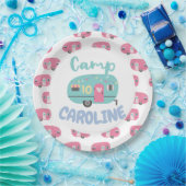 お誕生日パーティーガーリーを楽しみにしようか ペーパープレート (パーティー)