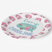 お誕生日パーティーガーリーを楽しみにしようか ペーパープレート (アングル)