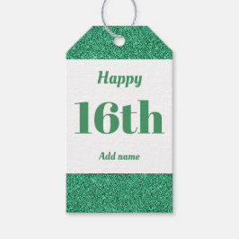 お誕生日プレゼント16th ギフトタグ