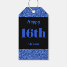 お誕生日プレゼント16th ギフトタグ