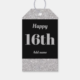 お誕生日プレゼント16th ギフトタグ