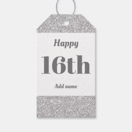 お誕生日プレゼント16th ギフトタグ