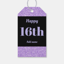 お誕生日プレゼント16th ギフトタグ