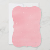 お誕生日ボホーレインボー テーマの招待状 招待状 (裏面)