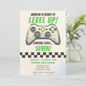 お誕生日ボーイズゲーマー招待状 招待状 (スタンド正面)