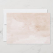 お誕生日会のワクワク感をコーヒーで お誕生日会の朝食 招待状 (裏面)