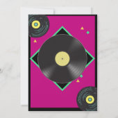 お誕生日会の招待状 男の子 1歳 招待状 (裏面)