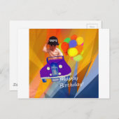 お誕生日忘れごめん。 ポストカード (正面/裏面)