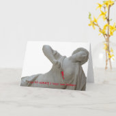 お誕生日忘れですみません カード (黄色い花)