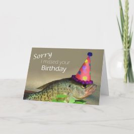 お誕生日恋しく思カード カード