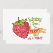 お誕生日最高の様 招待状 (正面/裏面)