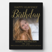 お誕生日記念写真追悼碑 フォトプラーク (正面)