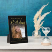 お誕生日記念写真追悼 フォトプラーク (側面)