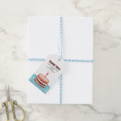 お誕生日1周年 ケーキ 誕生日プレゼント タグ (より糸付き)