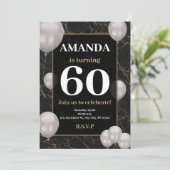 お誕生日60歳の御招待 招待状 (スタンド正面)