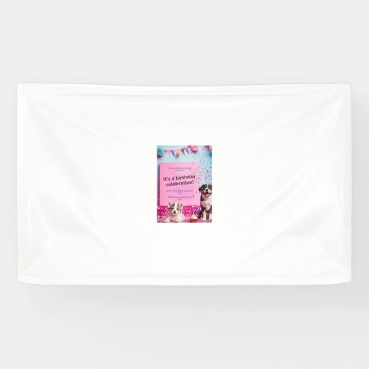 お誕生日 横断幕 (横)