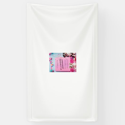 お誕生日 横断幕 (縦)