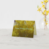 お誕生日 水仙のカード（名入れ可能） カード (黄色い花)