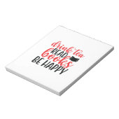 お読茶の本が読楽しい ノートパッド (回転)