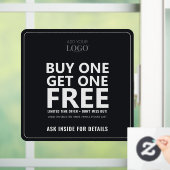 お買い上げ1点で2点目無料|ビジネス ロゴ 販促 ウィンドウサイン (ホーム)