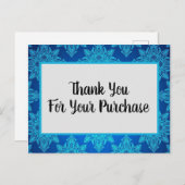 お買い物ありがとうございます ポストカード (正面/裏面)