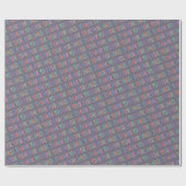 お買い物パッケージをありがとう ラッピングペーパー (フラット)