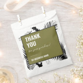 お買い物紙バッグ フェイバーバッグ (クリップ留めされた状態)