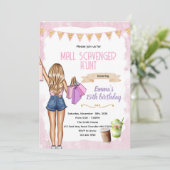 お買い物＆ドリンク マールでの宝探し ご招待 招待状 (スタンド正面)