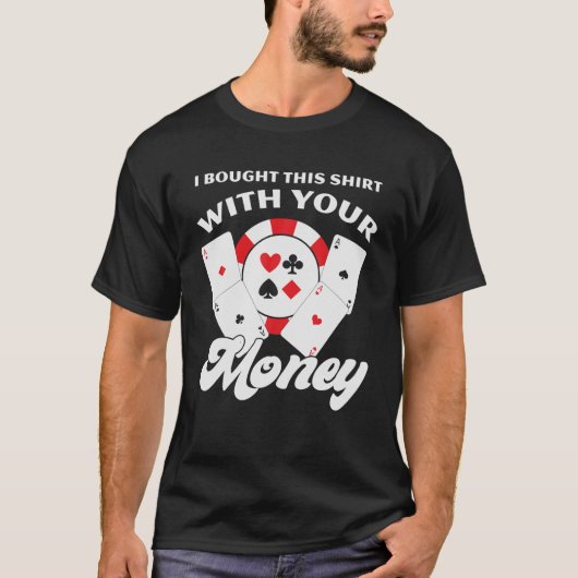 お買金を持って Tシャツ (正面)