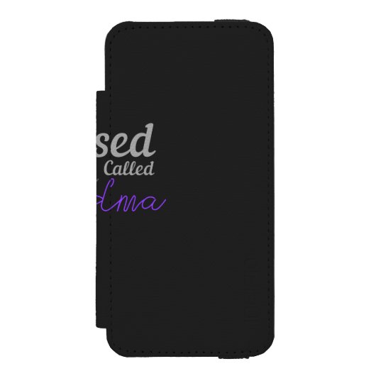 お賛美ばあちゃんと呼ばれる INCIPIO iPhoneウォレットケース (フォリオ 正面)