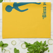 お賛美使いのキッチンタオル キッチンタオル (折り畳み)