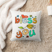 お賛美子さんの枕 クッション (ブランケット)