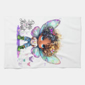 お賛美客様のハートリールフェアリーのキッチンタオル キッチンタオル (横)