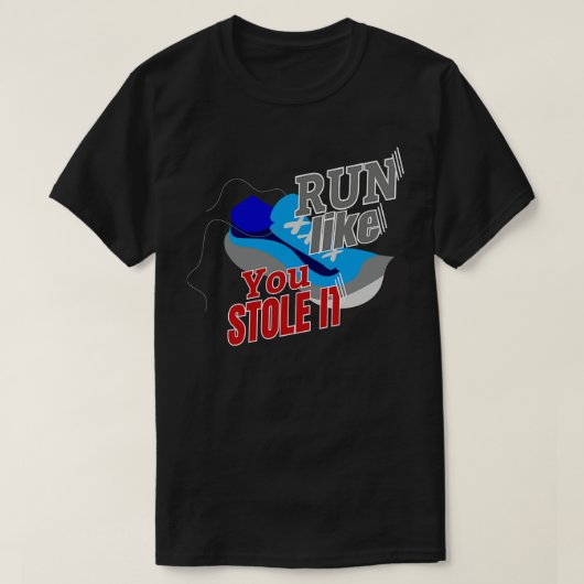 お走前が盗んだように Tシャツ (デザイン正面)