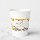 お越しいただきありがとうございます 紙コップ (裏面)