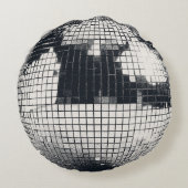 お輝く前のためだけに鏡ボールディスコ ラウンドクッション (裏面)