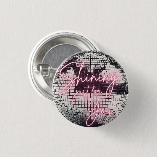 お輝く前の鏡 缶バッジ (正面&裏面)