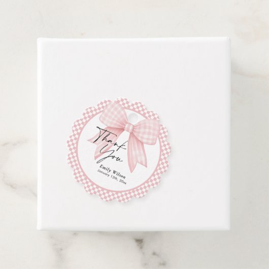 お辞儀ありがとう フェイバータグ (インサイチュ)