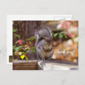 お辞儀をするシガルの感謝のパスカード ポストカード (正面/裏面)