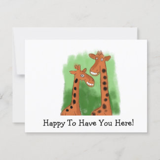 お迎えできて嬉しい ポストカード