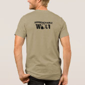 お近づきになれるオオカミTシャツ トライブレンドＴシャツ (裏面)