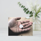 お運ハート ポストカード (スタンド正面)